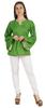 Moomaya Printed Top Full Sleeve Pleated Rayon Kurta Short Tunic Summer Blouse For