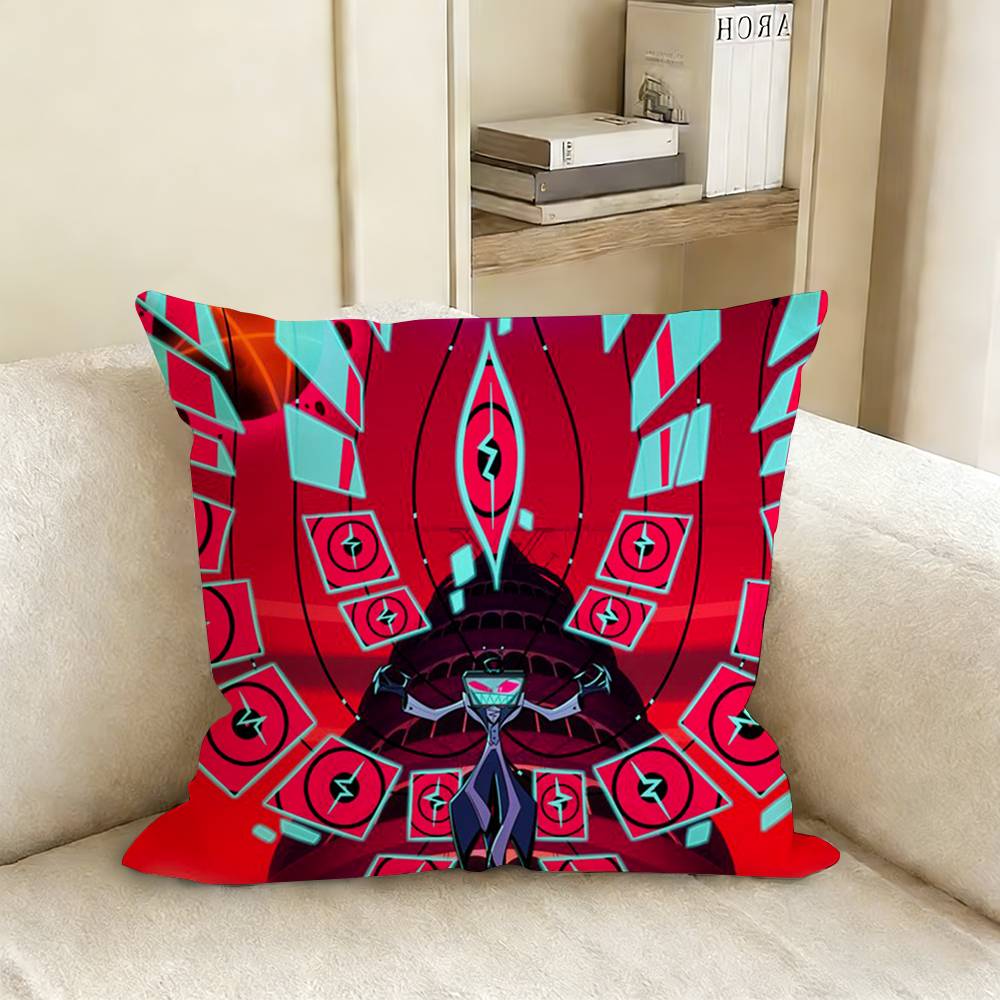 Vox HHazbin HHotel Various Sizes Square Pillow Case For Car Home Bedchamber Decor