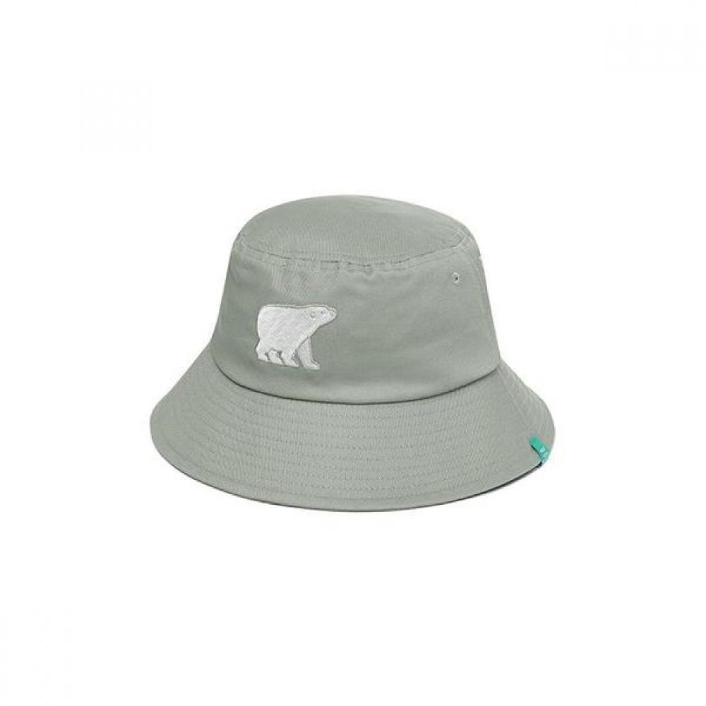 

Bbc Earth Animal Embroidery Cotton Bucket Hat Gray FRE