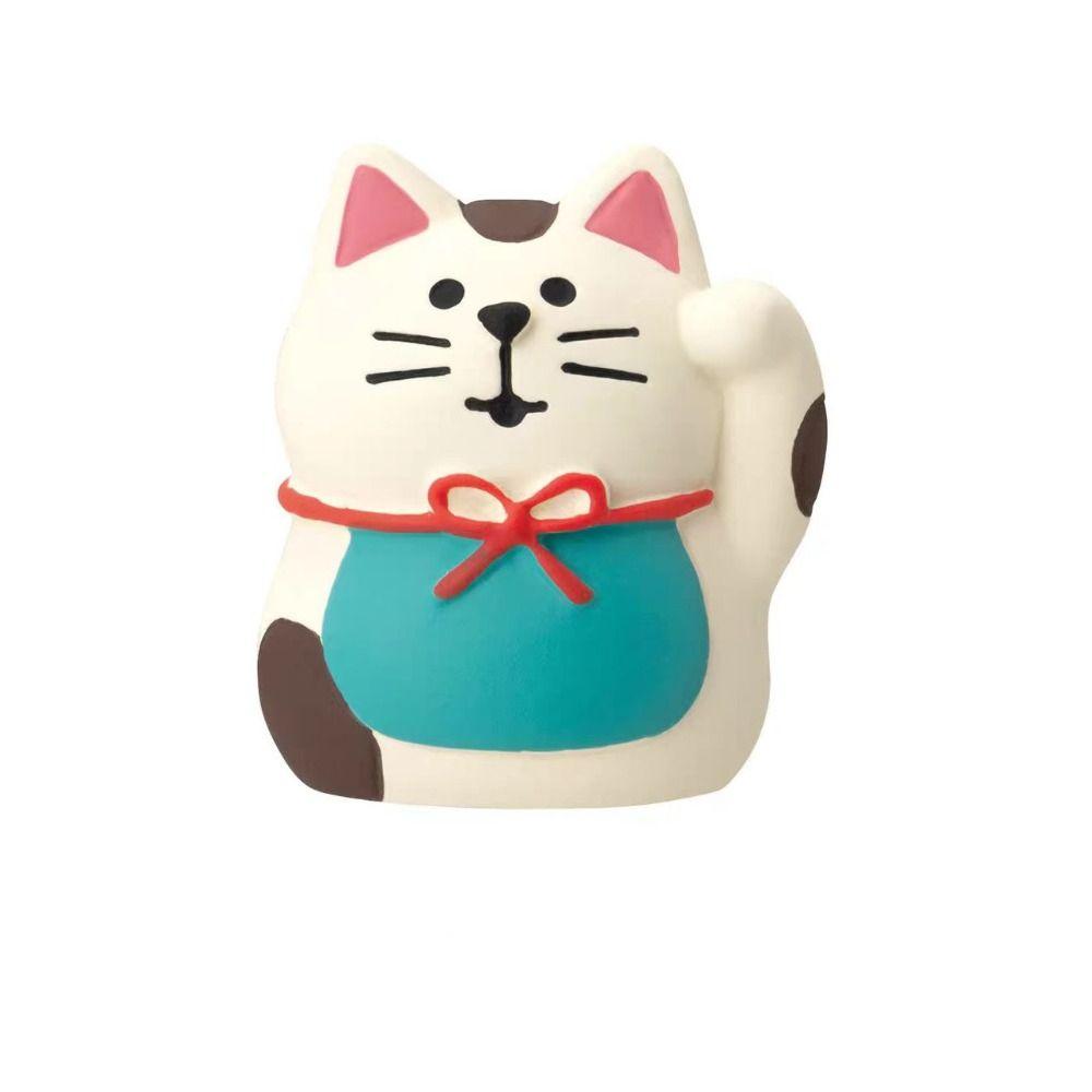 DIY Craft New Year Desktop Ornament Resin Mini Animal Figurines Table Ornaments
