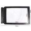 A4 Lenses Magnifying Glass 3X Loupe Science Tool Large Sheet Magnifier  Reading Newspaper