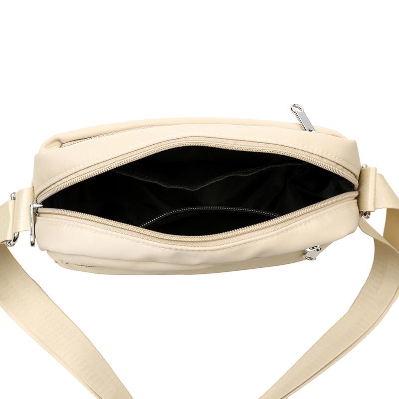 Lightweight Water-repellent Nylon Crossbody Small Square Bag Women's Shoulder Mobile Phone Bag