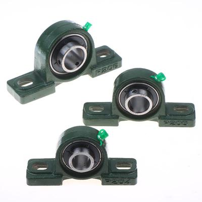 High Temperature Resistant Two-Bolt Pillow Block Bearing Self-Aligning Ball Mounted Bore Housing for Industrial Ovens