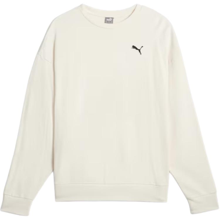 

Puma X Essentials Better Solid Comfortable Casual Crewneck Long Sleeve Sweatshirt Women sweatshirt Off-White 675987-99 M