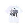 Stussy The Beach Boys Portrait Short Sleeve American Vintage T-Shirt Unisex Tops White 3903704