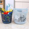 Large Size Bathroom Laundry Basket Plastic Dirty Clothes Storage Basket Toy Organizer Home Use Utility Basket Nordic Style