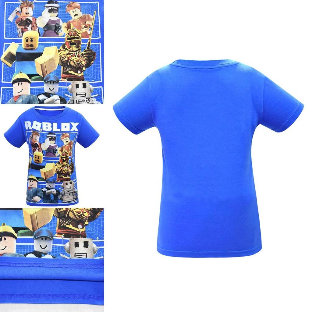 Lebhaftes Roblox Charakter Spiel T-Shirt für Kinder mit bequemer Baumwolle