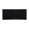 Gucci WebTrademark Stitched Bifold Design Contrast Color Stitching Soft Leather Wallet Men's Black