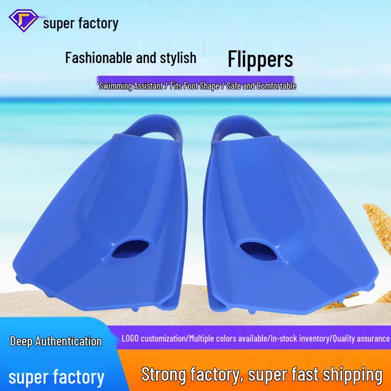 Unisex Adult Short Fins for Swimming and Snorkeling - Professional Training Gear