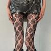 Spicy Y2K Cutout Lace Fishnet Stockings - Spring/Summer
