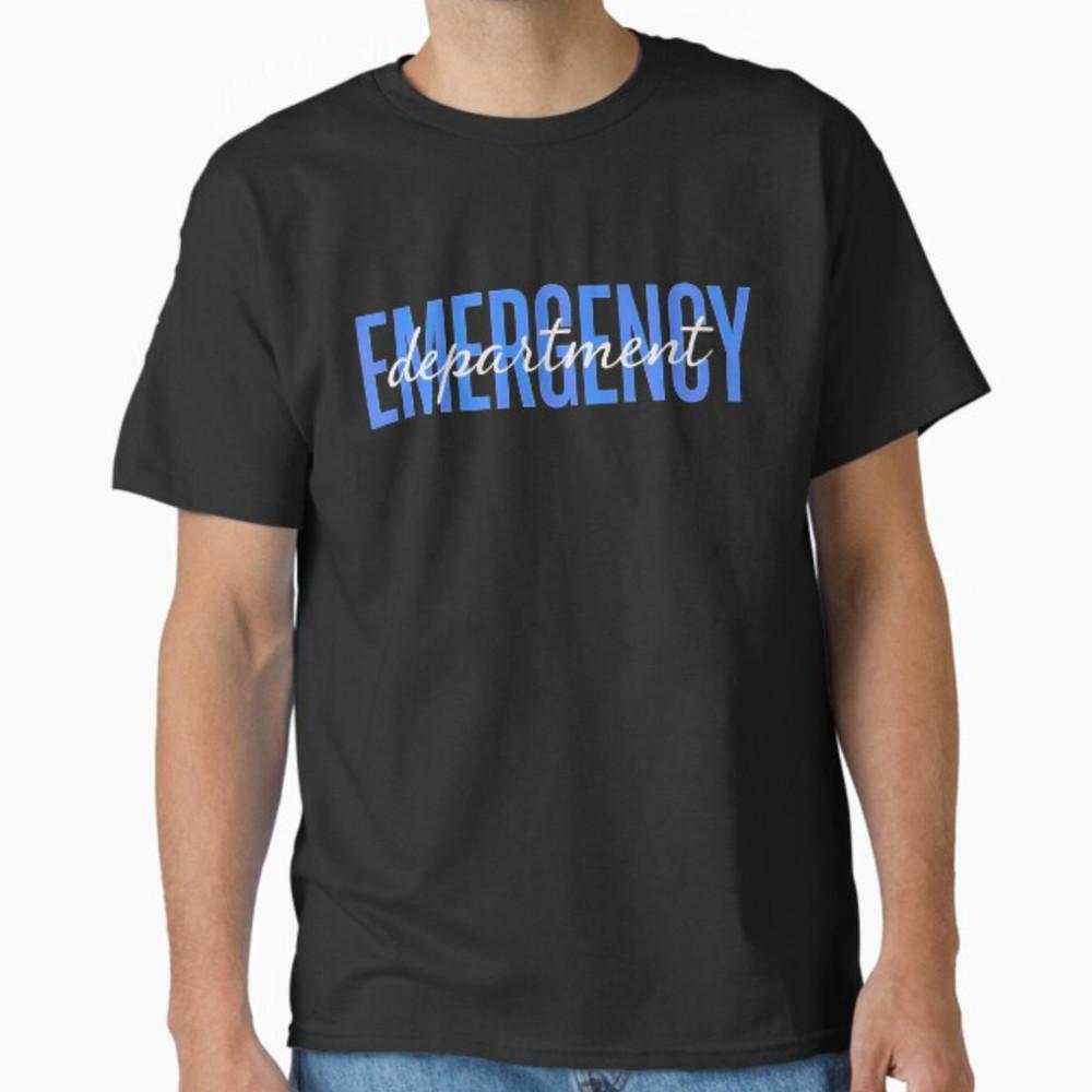 ER Nurse Emergency Department Emergency Room Healthcare T-Shirt Unisex T-Shirt S