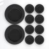10pcs Round Rubber Plug For Piggy Bank Money Saving Box Stoppers Jar Insert Plugs Plaster Bottom Cover Deposit Box Accessories