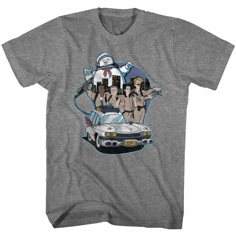 Real Ghostbusters Bustin  Buddies Graphite T-Shirt XXXXL