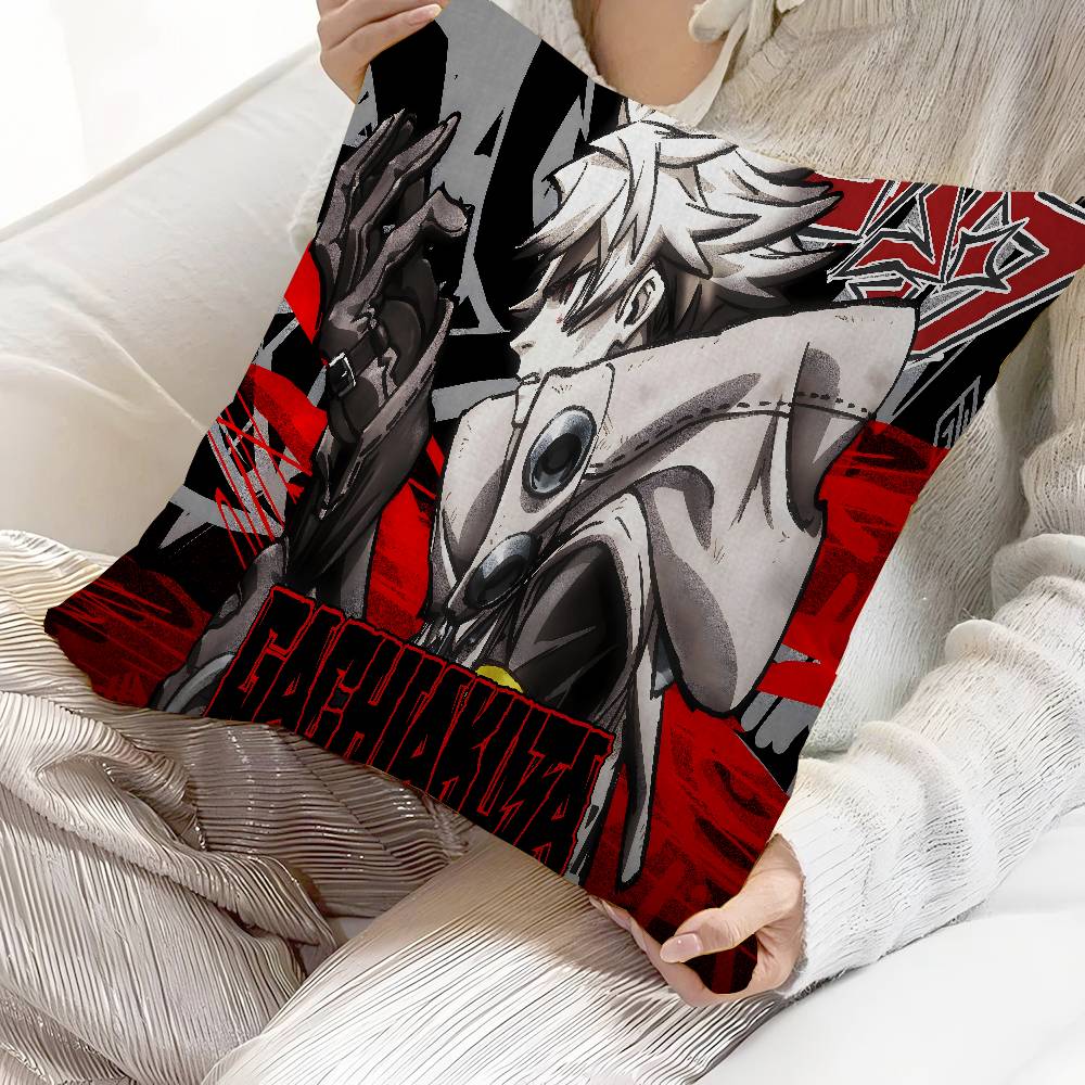 Gachiakuta Pillow Gift Home Office Decoration Bedroom Sofa Car Cushion Cover case 45x45