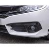 Isolay ABS 2 Pcs Car Accessories Fit For Honda Civic 10th Gen 2016-2019 Front Fog Light Lamp Cover Trim