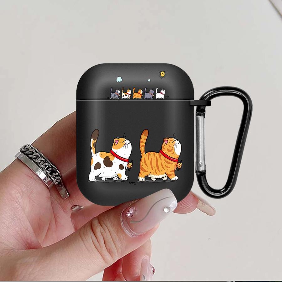 Cute Kitten Case For Airpods 2 Pro2 Pro 3 1 Pro3 4 Earphone Cases Cover