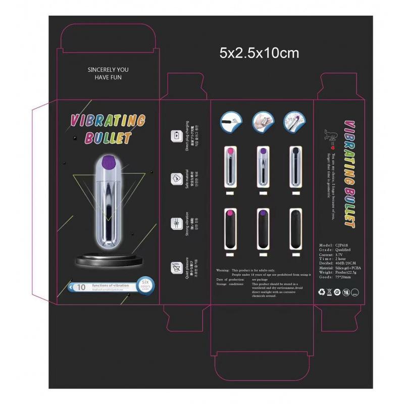 10-Speed Russian CE Vibrating Egg Massager - Powerful Adult Self-Pleasure Device