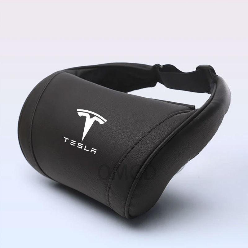 RETG9 Car Sticker For Tesla Model 3 Y X S Neck Pillow Headrest Pillow Automobile Seat Neck Rest Auto Seat Head Support Pillow Model Y