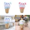 Cute And Adorable Cone Panda Keychain Plush Toy Bag Pendant