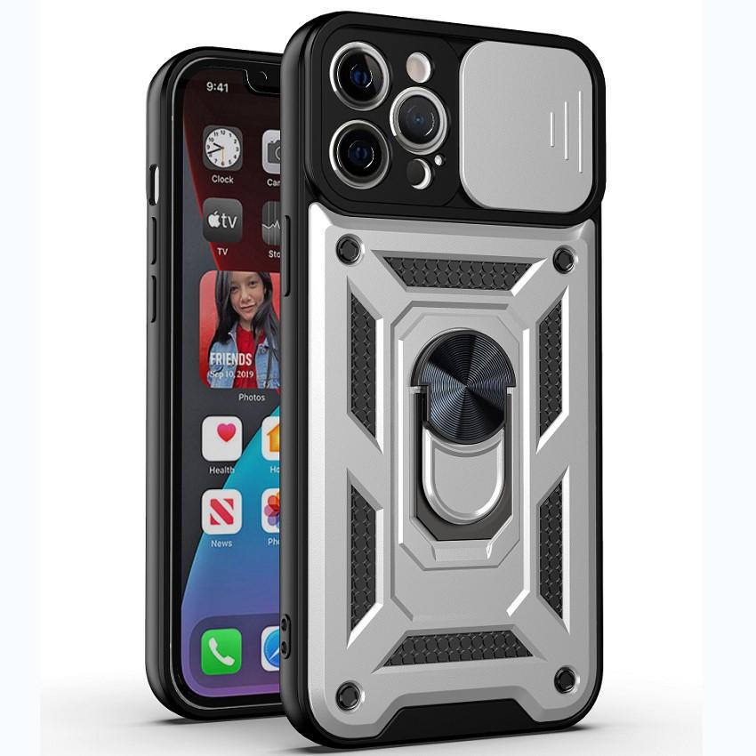 Applicable To IPhone 16 Pro Push Window Mobile Phone Case Apple 15 Car 14 Sergeant X Ring Bracket Protective Cover