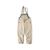 Tooling Retro Khaki Deck Overalls Straight Loose Casual Sling One-piece Long Pants Men's Autumn