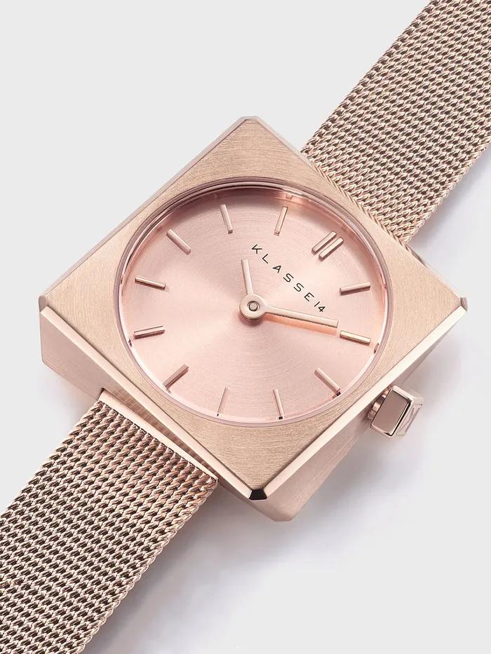 SPIN ROSE GOLD MESH 25.5mm WSN21RG001W