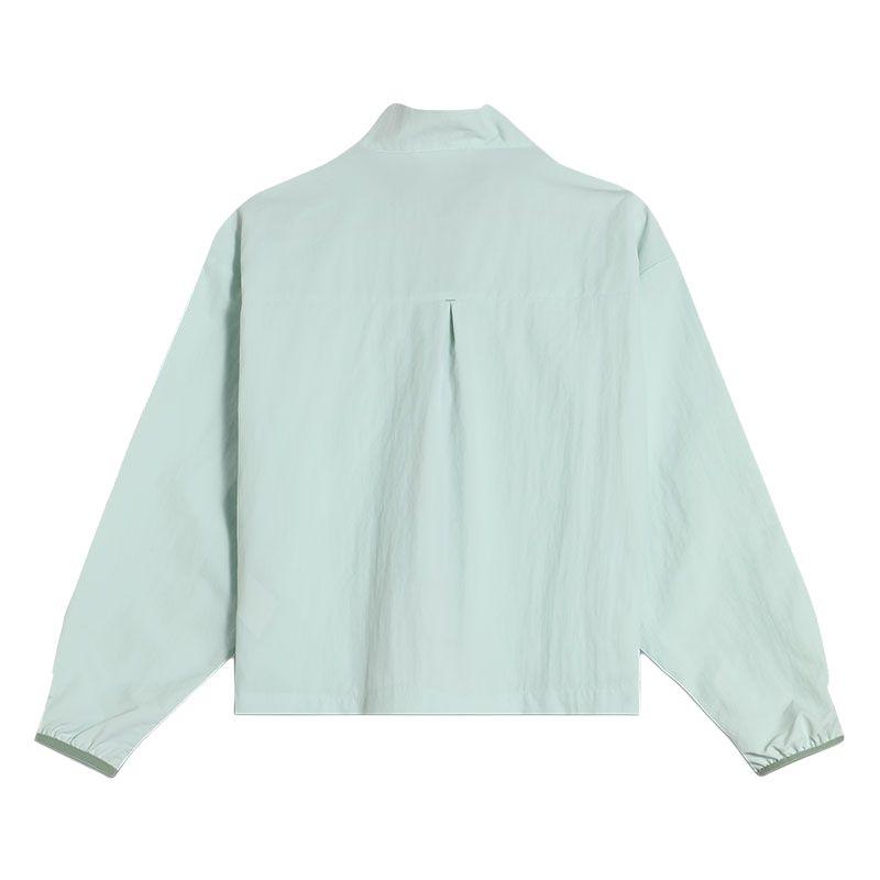 Puma Fashionable Versatile Comfortable Simple Long Sleeve Jacket Women jackets Green 689299-50