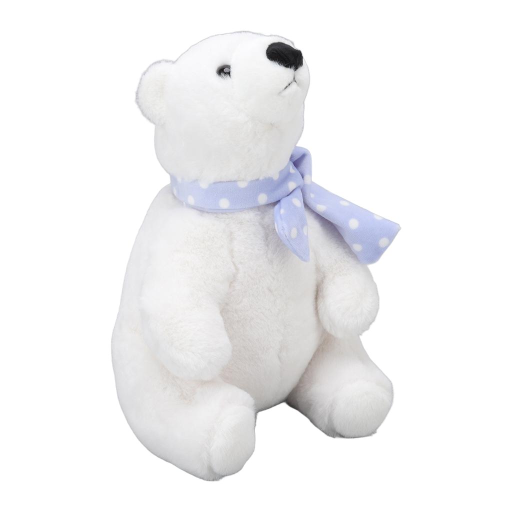 White Bear Stuffed Baby Soft Comfortable Cream Animal Plush Sleep Toy for Kids Children