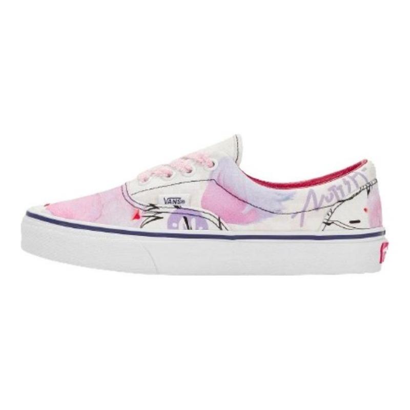 Кеды Vans Era унисекс низкие розово-белые VN000EWZCY7 36