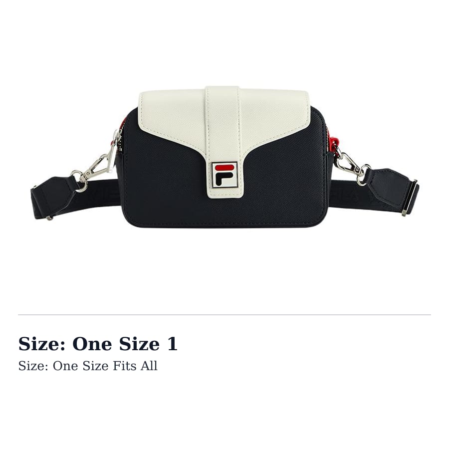FILA Athleisure Polyurethane Shoulder Bag, Crossbody Bag Regular Women's F13W349161FNV