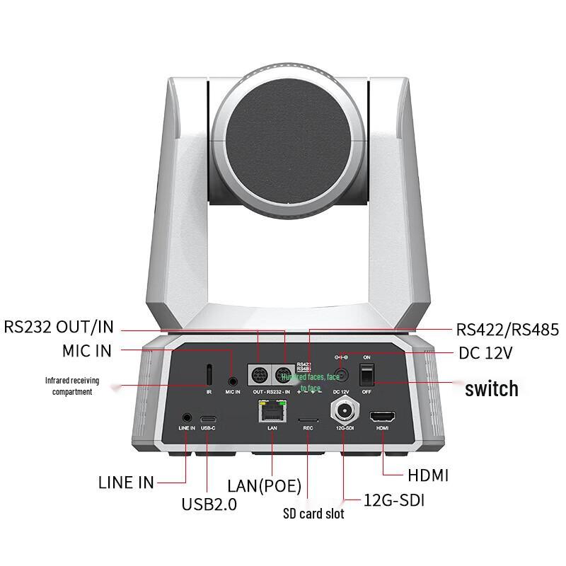 HC-KC512B 4K Video Conference Camera (CN Version)