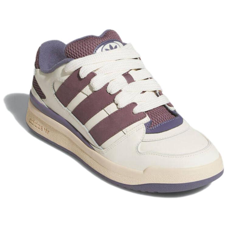 adidas Originals Forum 2000 Wygodne Wszechstronne Niskie Trampki Unisex Trampki Czerwone Białe Fioletowe JR9746