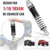 Esilun 60mm Shocks Absorber Oil Threaded Damper Threaded Shock Absorber for TRX4M 1/18 RC Crawler Car Upgrade Accessories