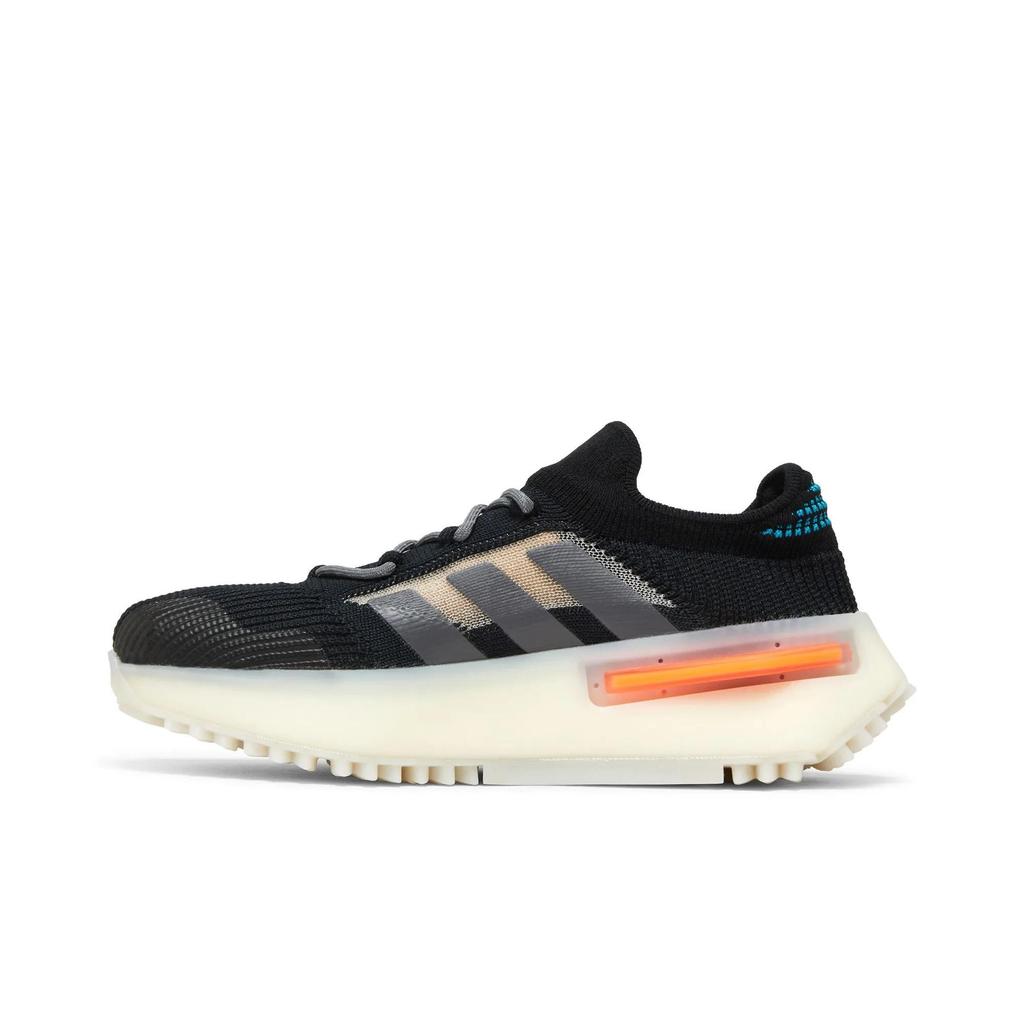adidas NMD_S1 'Black Teal Orange' (Unisex) Core Black / Grey Five / Casual Shoes FZ5706