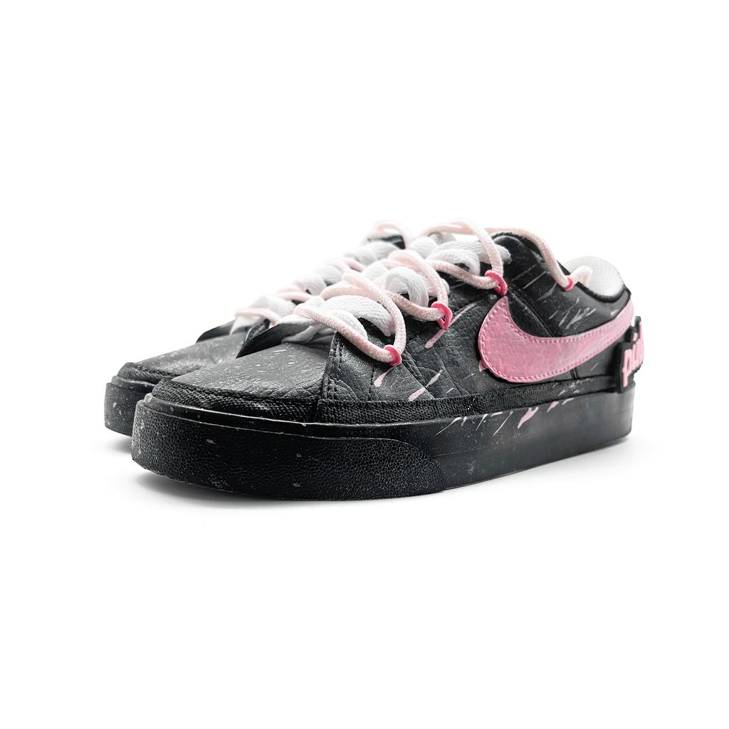 Nike Court Royale Rosa BLACKPINK Ammortizzazione Scarpe da Skateboard Basse Unisex Nero Rosa DH3161-100(team912-BLACKPINK