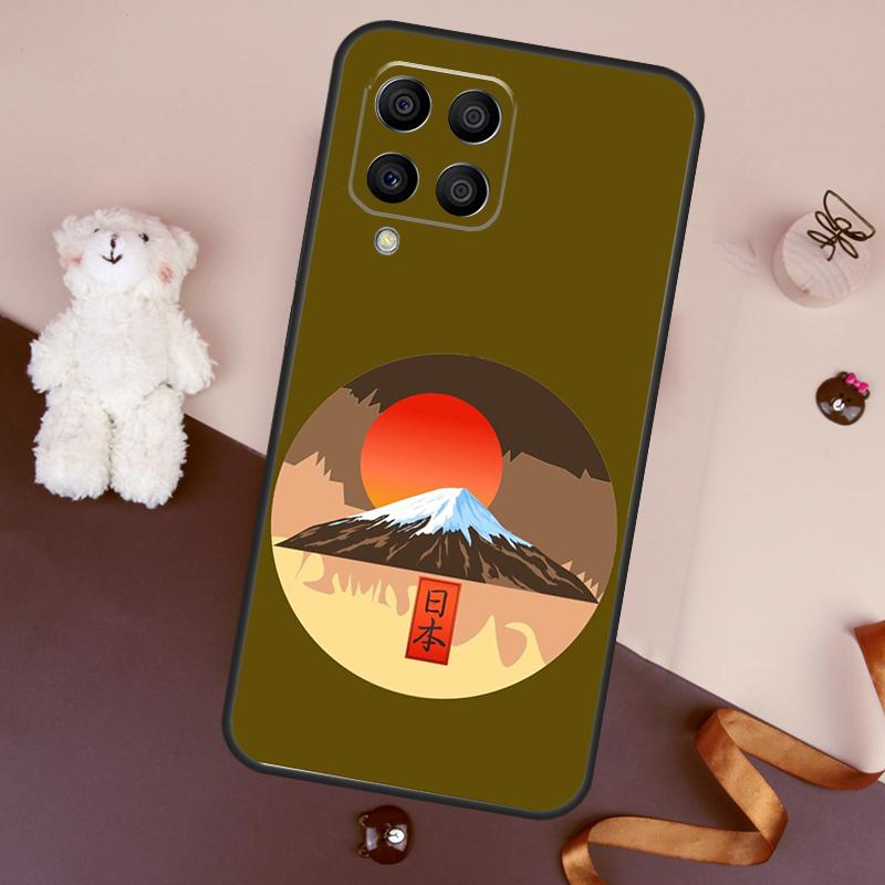 Japanese Art Mount Fuji Case For Samsung Galaxy M06 M53 M13 M31 M11 M35 M55 M15 M56 M36 M16 M12 M32 M52 M14 M34 M54