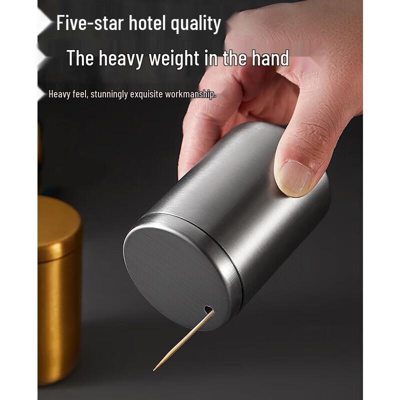 Creative Stainless Steel Toothpick Holder