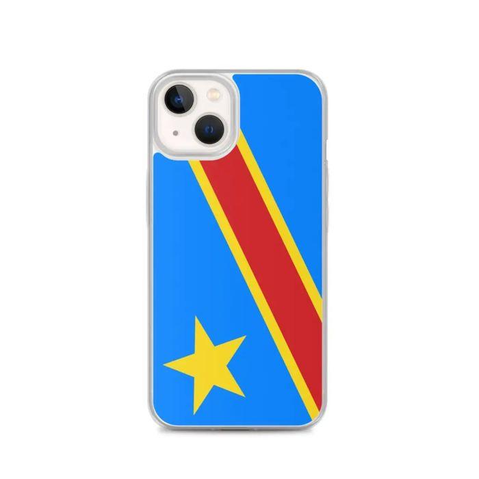 Coque Télephone Drapeau République Démocratique Du Congo - iPhone 13