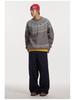 Men's Fair Isle Round Neck Sweater: Autumn/Winter Retro Knit Pullover
