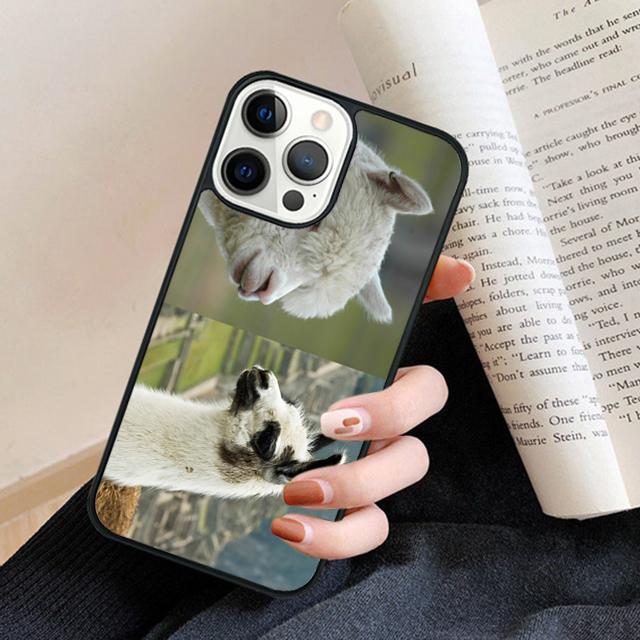 2019 Hipster Llama Lama phone Case Cover For iPhone 17 Air 16 15 14 Plus for apple 16 11 12 13 Pro Max coque