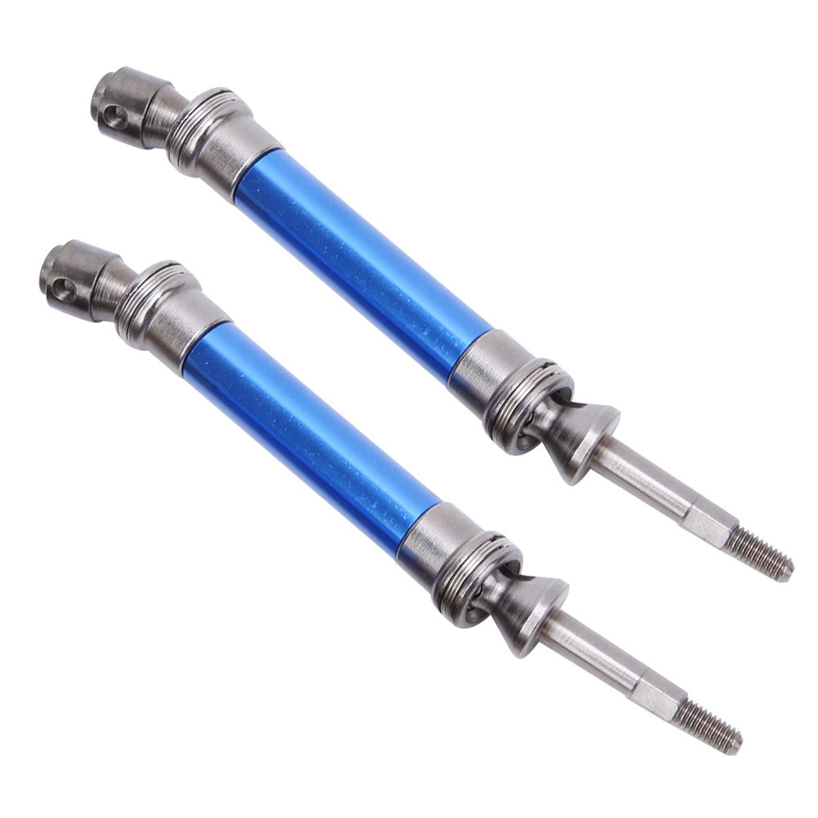 

Metal Rear CVD Drive Shaft Set Fit for Traxxas Slash 1 10 RC Car NSV775 Dark Blue