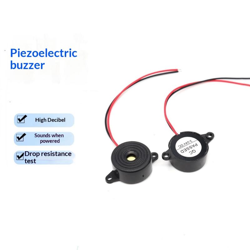 5/10 Stück Hochdezibel Buzzer Sfm-20B DC 3-24V Kontinuierlicher Ton Buzzer 2312 Aktive Piezo-Buzzer für Auto