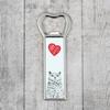 Selkirk Rex Shorthaired – Bottle opener with a cat, personalized fridge opener | Art-Dog