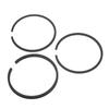 Sealing Piston , 3Pcs Piston  Kit,     Cylinder Sealing , Pneumatic Drive Piston  for Diameter 47mmCelsius1.9in, Piston  S