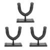 3Pcs Guitar Wall Mount Hanger Hook Bracket Iron Metal Holder for Bass Volin with Accessories