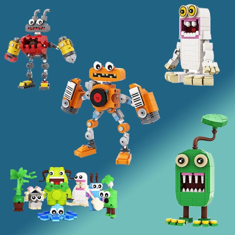 My Singing Monsters Building Blocks Rare Wubboox With 246pcs Of Abs Small Particles Puzzle Toy