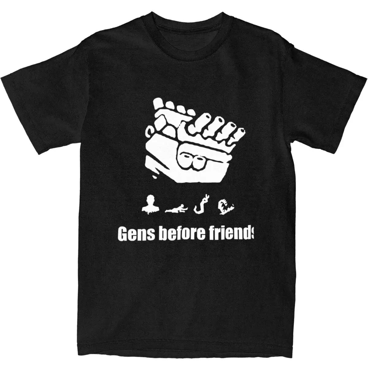 

Couple T-Shirt Gens Before Friends T-Shirts Fashion Popular Game Beach Tee Shirt Classic Printed Cotton Clothing Plus Size XXL