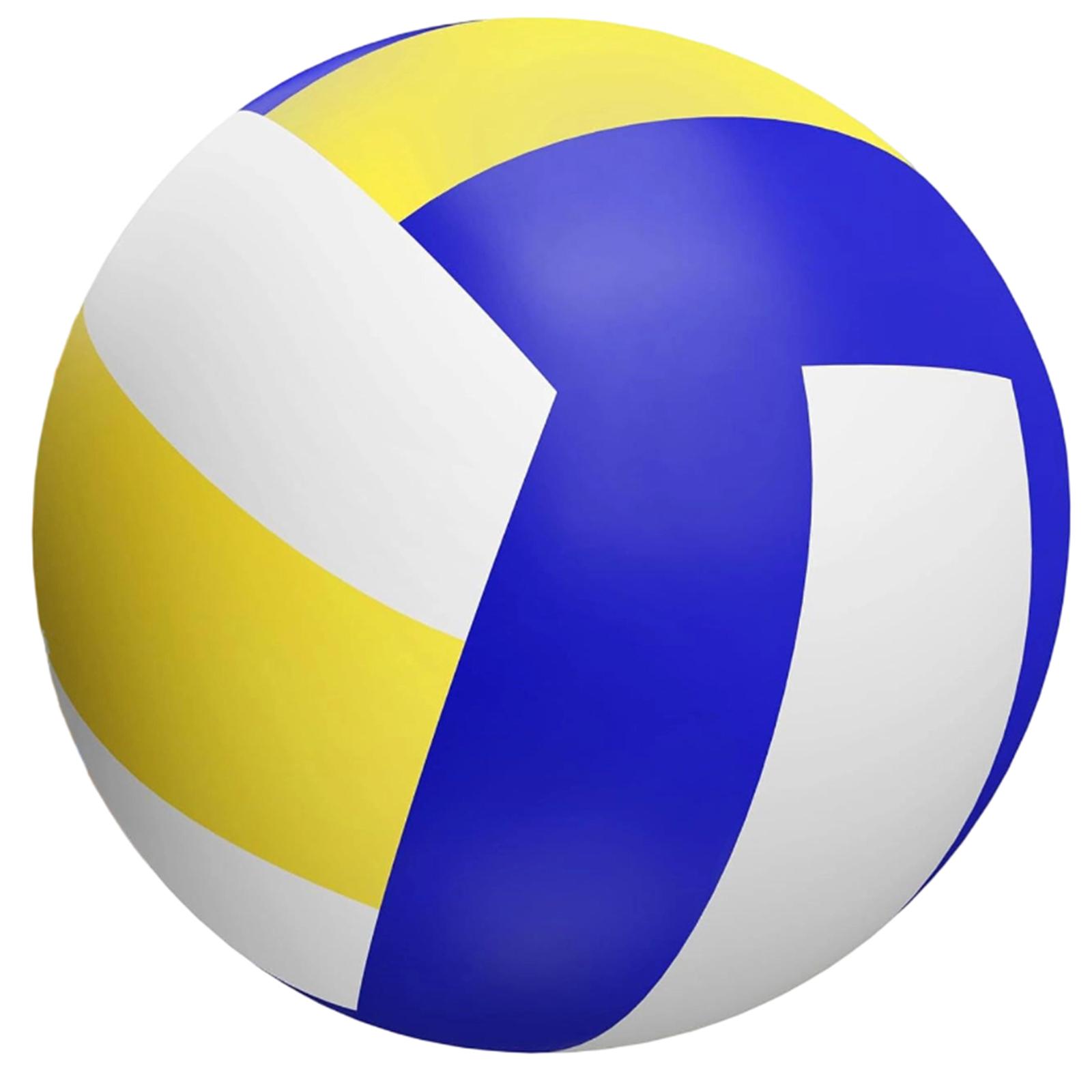Inflatable Beach Volleyball, Outdoor Toy, Seaside Game Ball One Size