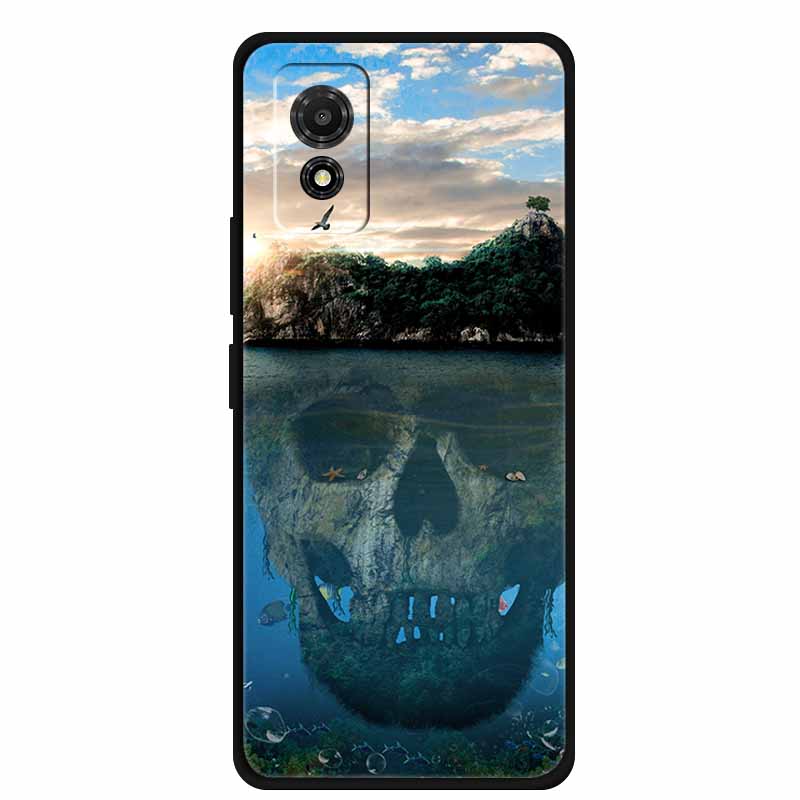 Für TCL 501 Hülle Luxus Mode Weiches TPU Schutz Silikon Handyhülle für TCL 501 T433D Rückseitenabdeckungen TCL501 etui Fundas 6.0"