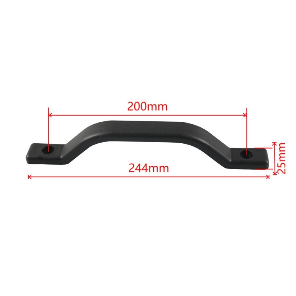 2 PCS ABS Handle Entry Door Safety Grab Rods Grab Assist Handle Antislip Handle  Campers